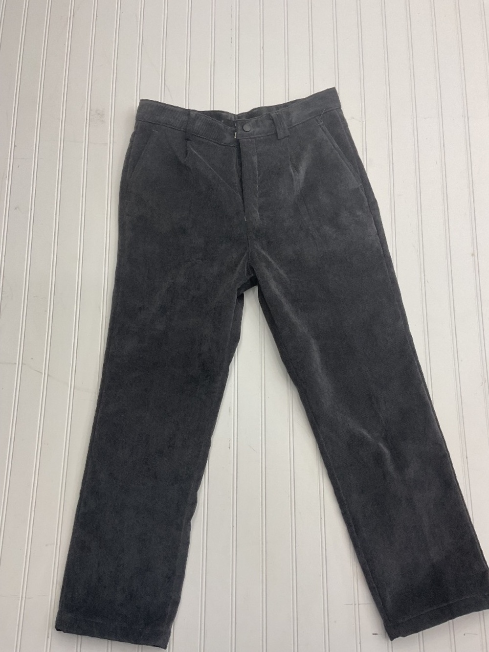 Golf Wang Fleece Lined Gray Corduroy Pants Sz 32x26 Tyler The Creator